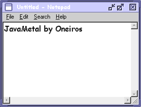 JavaMetal