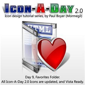 Icon-A-Day 2.0, Day 9, Favorites Folder