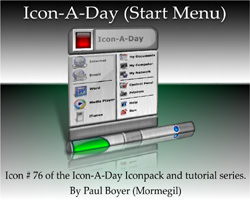 Icon-A-Day #76 (Start Menu)
