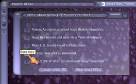 Purple Glass - News Module