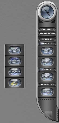 Universe Metal B-A-T Drives 1  DX2