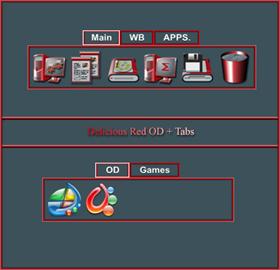 Delicious Red OD + Tabbed
