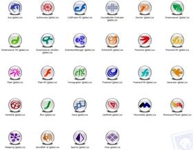 Macromedia Apps XP Icons (globe)