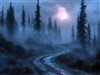 Foggy Moonlight