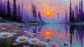 Shannon Lake in Oil