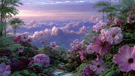 Path Through the Pink