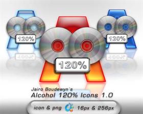 Alcohol 120%  Icons 1.0