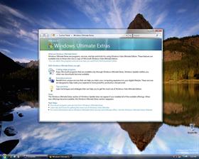 Windows Vista Ultimate Extras