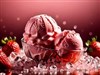 strawberry ice-cream