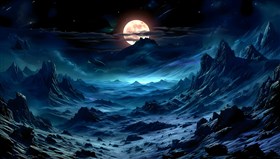 an alien landscape