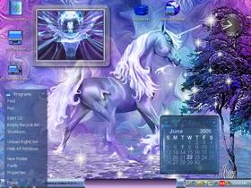 Sparkle Blue Unicorn