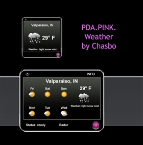 PDA.PINK. Weather
