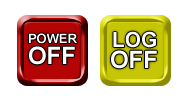 RBM Power Off/Log Off Buttons