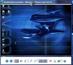 My Blue Desktop