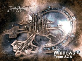 Stargate - Atlantis At The Stargate - Windows XP