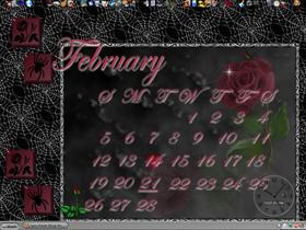 February Gothic Calender