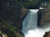 Yellowstone Canyon Falls Closeup