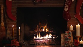 Christmas Fireplace