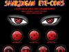Sharingan Eye-cons by: ThackeryBagworm
