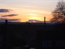 Sunset over Salisbury