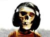 Headphone Skull by: justfreegraphics
