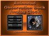 Observation Deck Analog Clock by: NetaholicsAnonymous