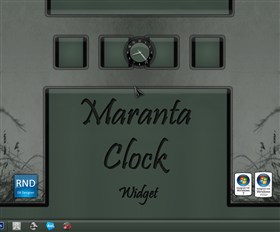 Maranta Clock Widget