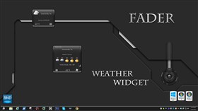 Fader Weather Widget