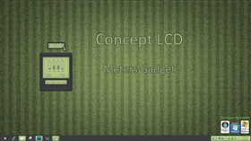 Concept LCD Meters Gadget