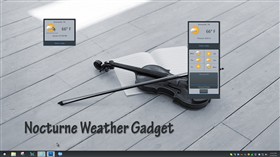 Nocturne Weather Gadget