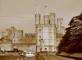 Caernafon Castle in Wales