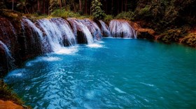 Blue Water Falls