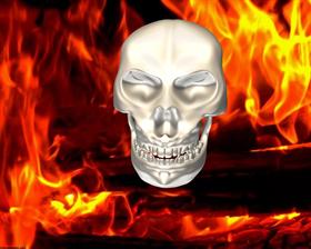 Fire Skull