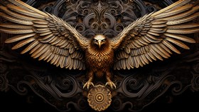 4K Gold Eagle