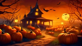 8K Halloween House