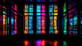 4K Abstract Windows