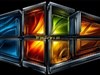 4K Win11 Logo Back