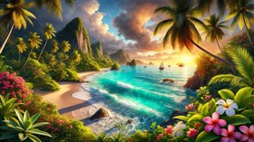 4K Bay Beach