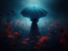 Blue Umbrella by: JanOscar