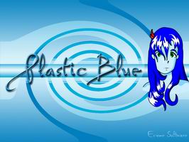 Plastic blue 2