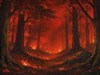 Forest Fire Abstract by: LightStar