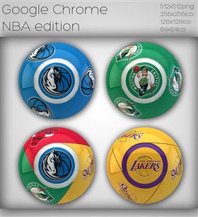 Google Chrome NBA edition