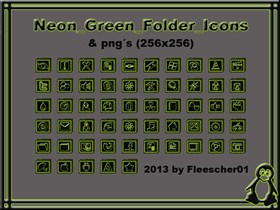 Neon_Green_Folder_Icons