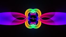 neon fractal art