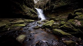 Hareshaw Linn Waterfall