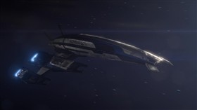 Mass Effect 3: Normandy SR-2 In Space