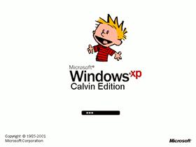 Windows XP Calvin Edition