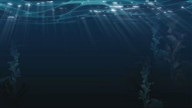 Dark Underwater Scene