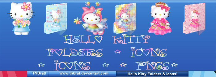 Hello Kitty Icons For Windows. In Dock icons