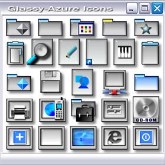 Glassy-Azure  Icons